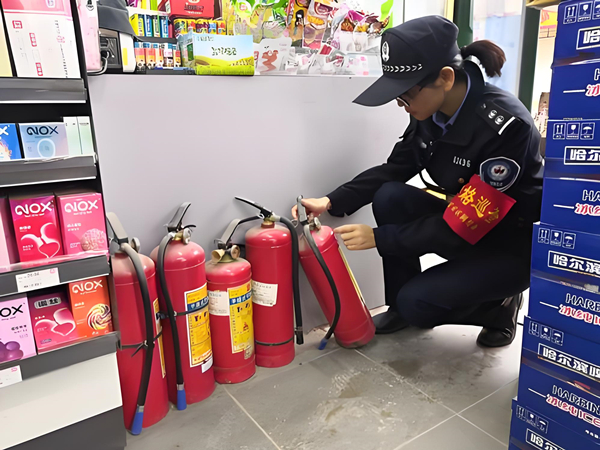 滅火器操作機(jī)構(gòu)檢查